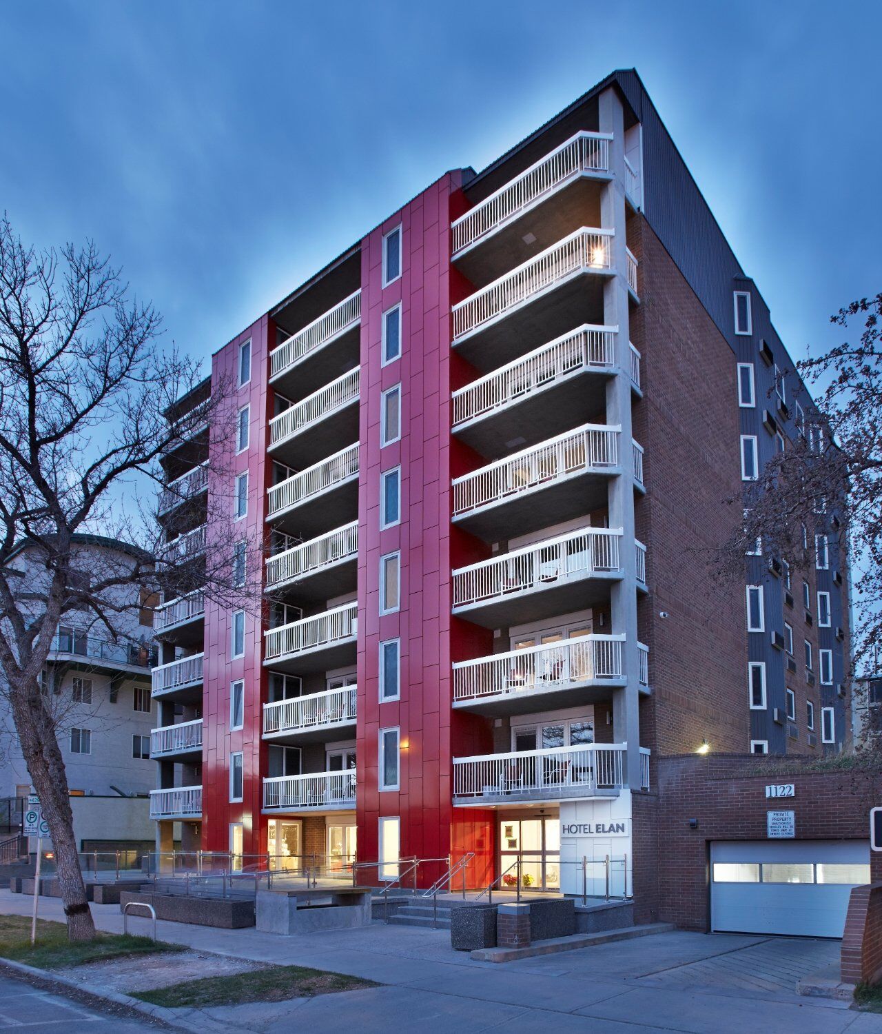 Hotel Elan YYC Exteriér fotografie